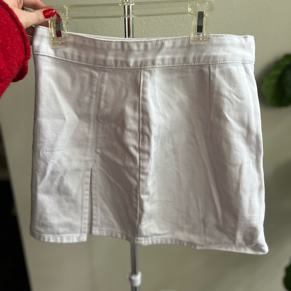 Lioness Crisp White Skirt